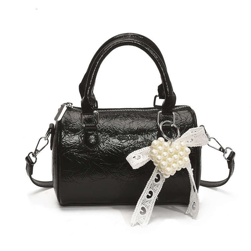 Textured Handbag for Women 2025 Spring New Crossbody Fashion Simple Trendy Shoulder Cylinder Bag