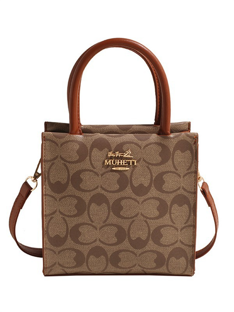 Designer bag free shipping 2025 new fashion light luxury high-end texture personalized printed small square bag single shoulder crossbody bag for wome