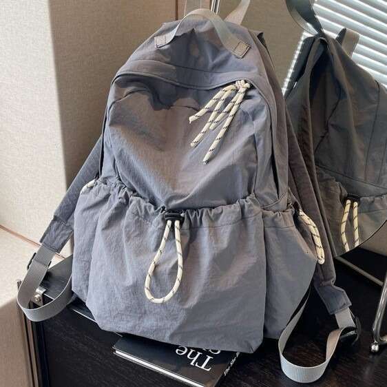 Lightweight for Women 2025 New Casual Versatile Nylon Travel Backpack Student School Bag Large Capacity