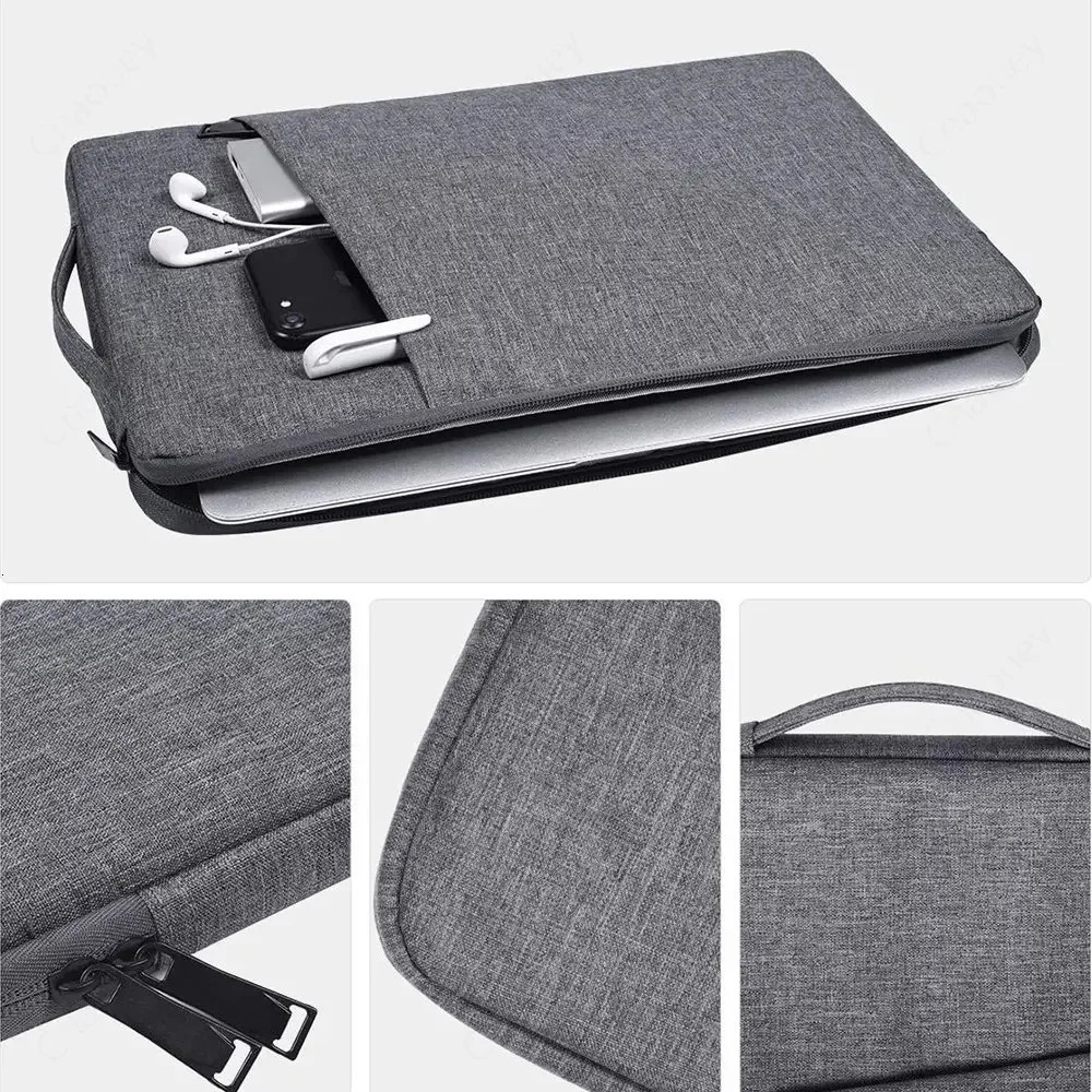 Laptop Sleeve Handbag Case for HP 13.3 13.5 14 15.6 16 Waterproof zipper Portable Notebook Cover for HP 11.6 12.5 Bag 250603