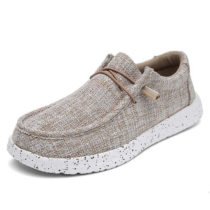 Ddmyoutdoor Casual For Canvas Autumn Comfortable Flat Bottomed Men Driving Breathable Loafers Lightweight Vulcanized Shoes Outdoor Shoes