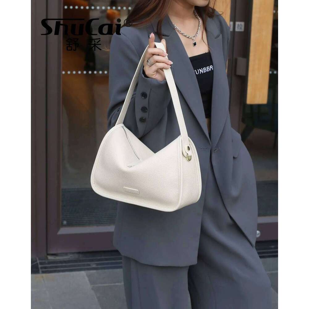 Genuine Ladies Pillow Fashion Large Capacity Single Shoulder Crossbody Soft Leather Designer Bag Handbags 250608