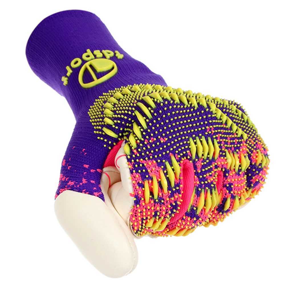 Mens Women Football Soccer Goalkeeper Gloves Game Training Full Latex Thicken Latex Goalie Gloves Protection Non-slip BreathableXJ250606