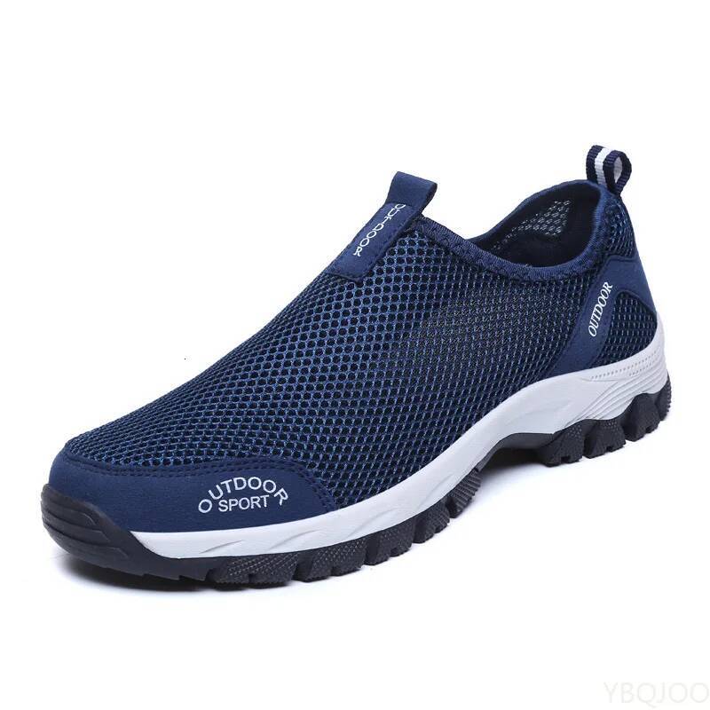 Ddmyoutdoor New Men Summer Comfortable Casual Shoes Slip On Breathable Air Mesh Flats Trainers Sneakers Water Loafers Size Zapatos Outdoor Shoes
