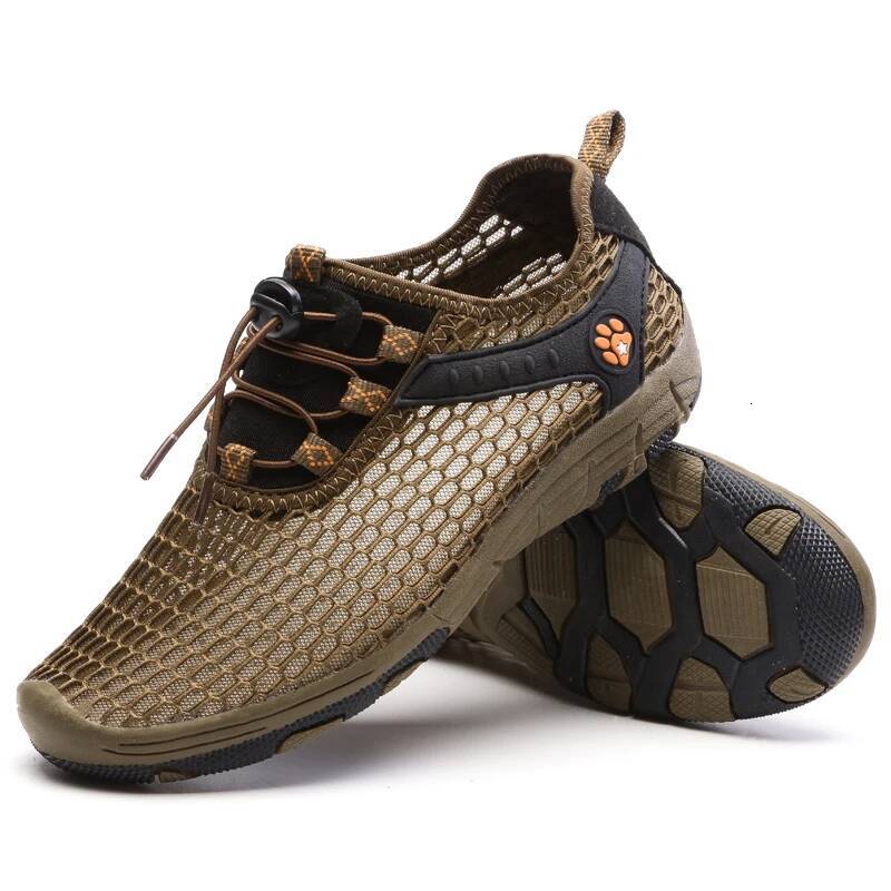 Ddmyoutdoor Men Casual Sneakers Zapatillas De Mujer Summer Breathable Mesh Mens Dandals Non Slip Couple Beach Shoes Outdoor Shoes