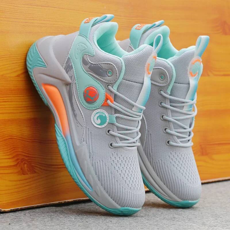 Ddmyoutdoor Men S New Basketball Shoes Breathable Mesh Non Slip Casual Cushioning Sneakers For Athletic Tennis Sports Training Outdoor Shoes