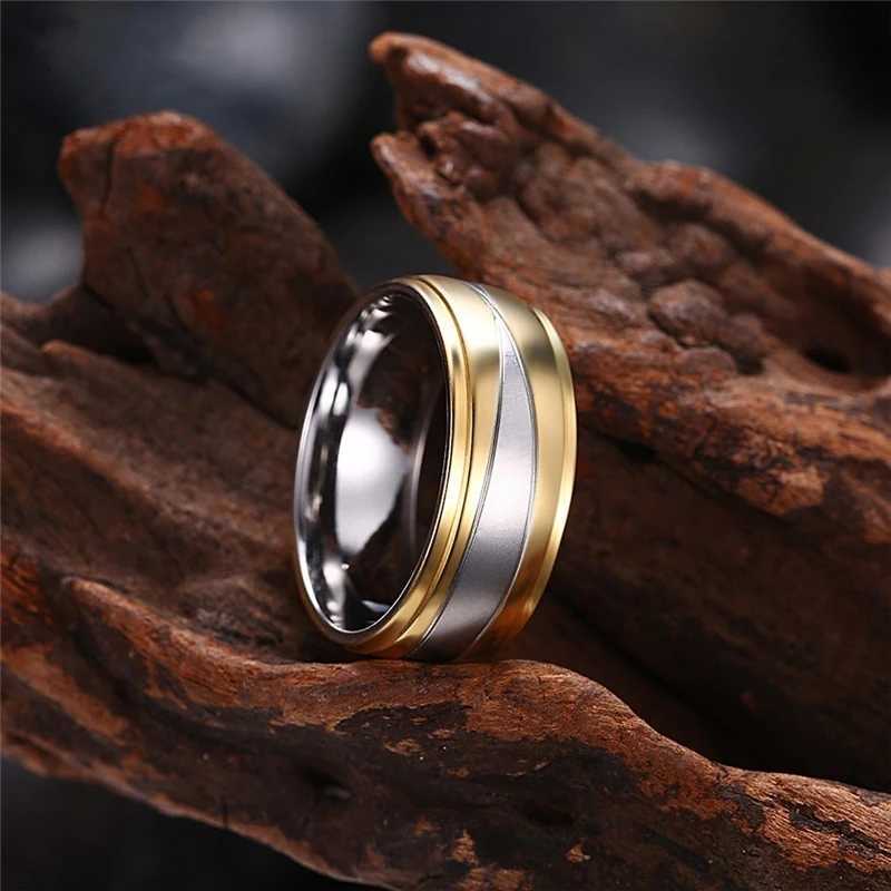 Fashion Couple Rings Women White Crystal Rhinestones Rings Set Men Stainless Steel Rings Wedding Band Jewelry Gifts For Lover W250606