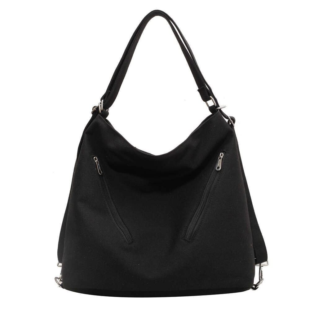 American Style Tote New Fashion Simple Shoulder Crossbody Niche Design Sense Office Commute Bag for Women