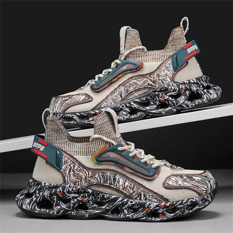 Ddmyoutdoor MAEDEF Running Fashion Sneakers Breathable Mesh Non Slip Sports Comfortable Walking Shoes For Men Casual Outdoor Shoes