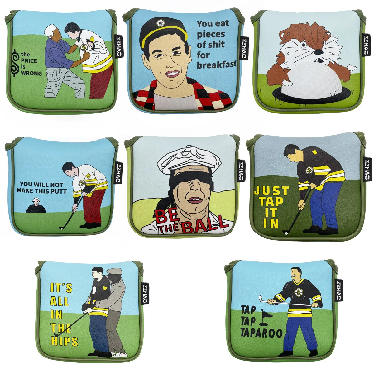 selling Golf Head Covers It Is All In The Hips Square Mallet Putter Golf Club Covers 250603