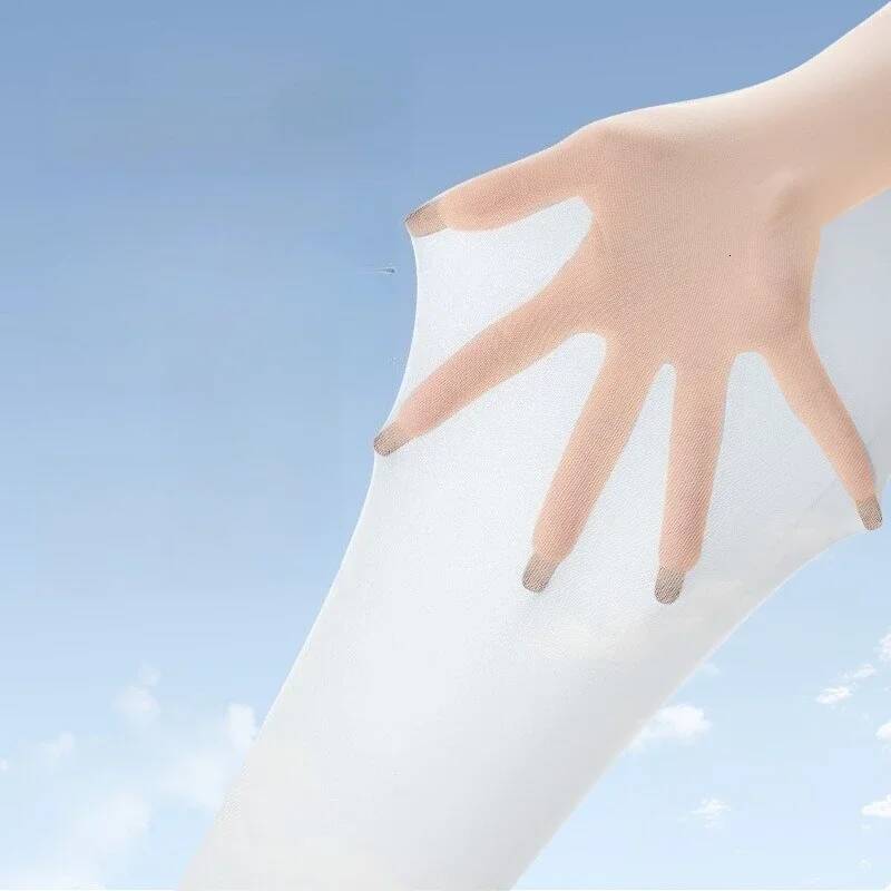 Summer Ultra-thin Female Sunscreen Outside Wear Thin Tight Shark Bottoming Leggings Air-conditioning Room Yoga Pants