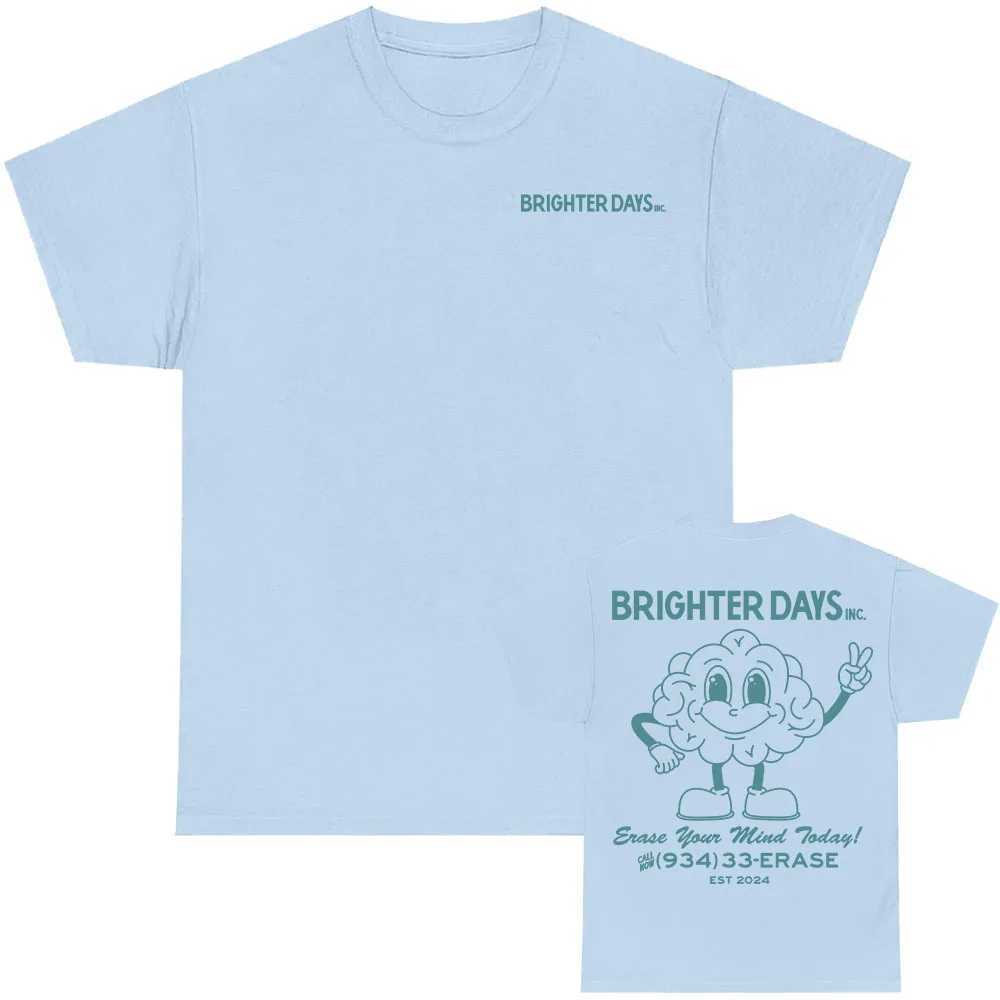 Brighter Days 934-33-ERASE T-Shirt Cotton Summer Ts ArianaGrande Eternal Sunshine Deluxe Album Graphic T Shirt for Men Women X250607