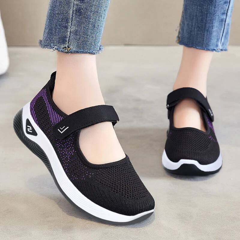 Ddmyoutdoor Ddmyoutdoor Women S Summer Mesh Thick Soled Breathable Platform Tennis Casual Walking Vulcanized Shoes Zapatillas Mujer Outdoor Outdoor Sh