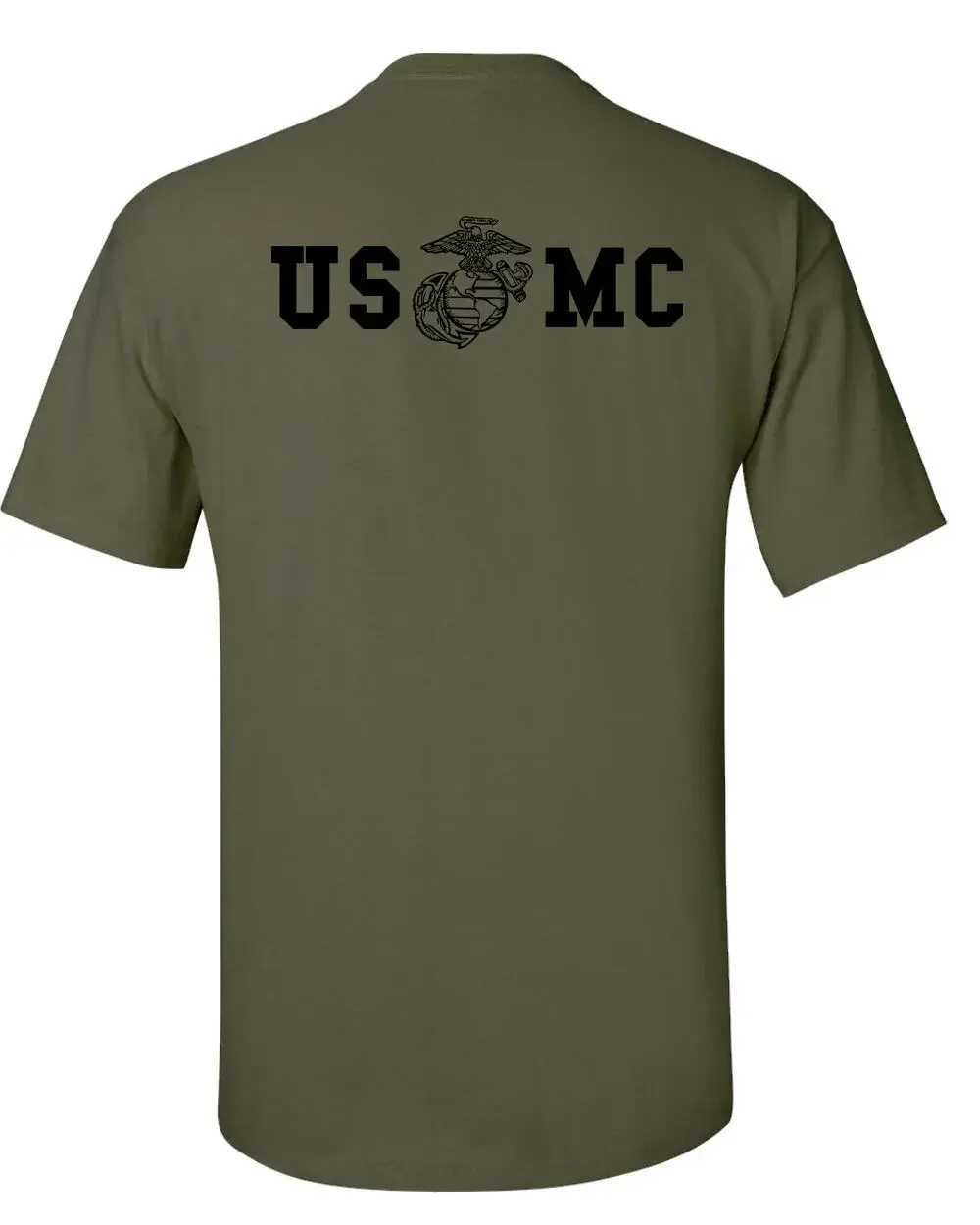 Cheavyweight Streetwear US Marine Corps Force Recon Military New Short Sleeve Casual 00% Cotton O-Neck Summer Mens T-shirt W250607