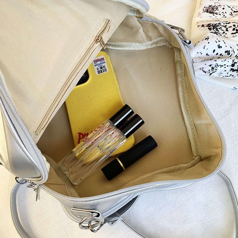 2D Pentagram Small Backpack 2025 New Cute Girl Pain Stylish Versatile Transparent Crossbody Bag