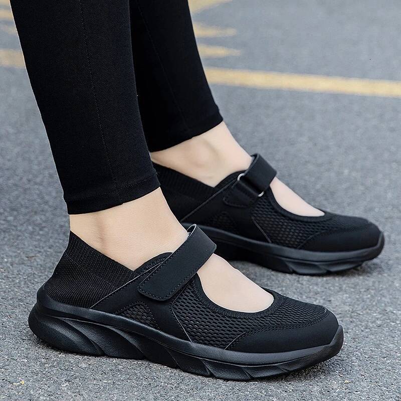 Ddmyoutdoor Ddmyoutdoor Women S Sneakers Summer Mesh Thick Bottom Non Slip Lightweight Sports Outdoor Comfortable Casual Walking Shoes Outdoor Shoes