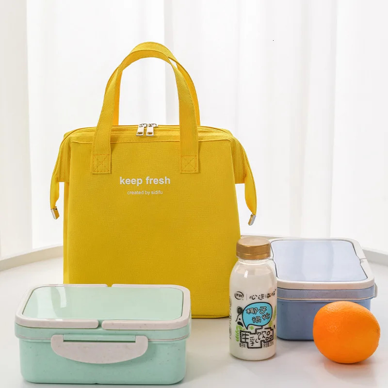 Portable Insulated Thermal Picnic Food Lunch Bag Box Cartoon Tote Food Fresh Cooler Bags Pouch For Women Gift 250606