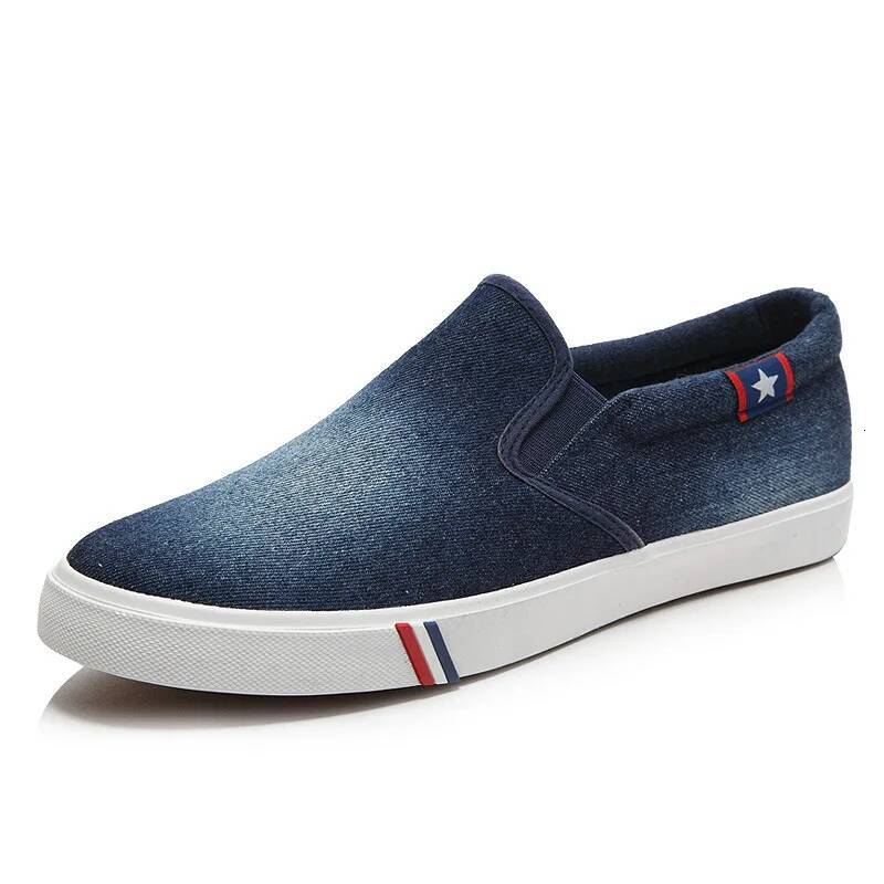 Ddmyoutdoor Canvas Denim Sneakers Casual Flats Male Shoes Adult Summer Men Trainers Breathable Slip On Loafers Tenis Masculino Ert Outdoor Shoes