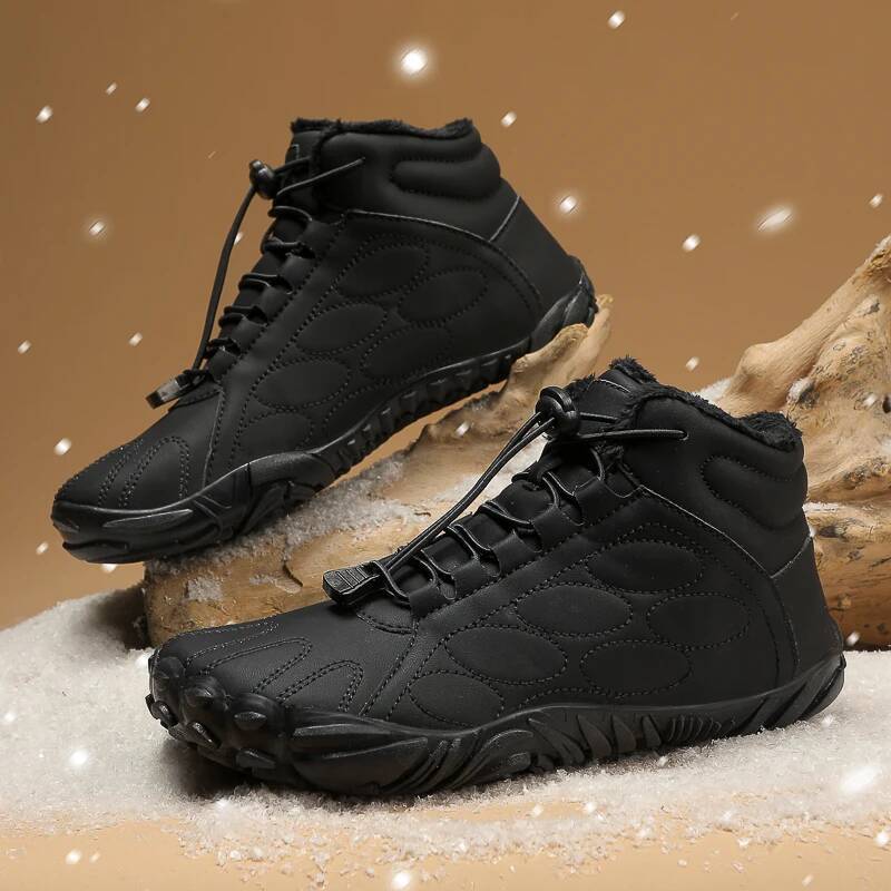 Ddmyoutdoor Ddmyoutdoor Men S Winter Snow Women Outdoor Ankle Boots Popular Five Fingers Plush Comfortable Sneakers Walking Couple Shoes Outdoor Shoes