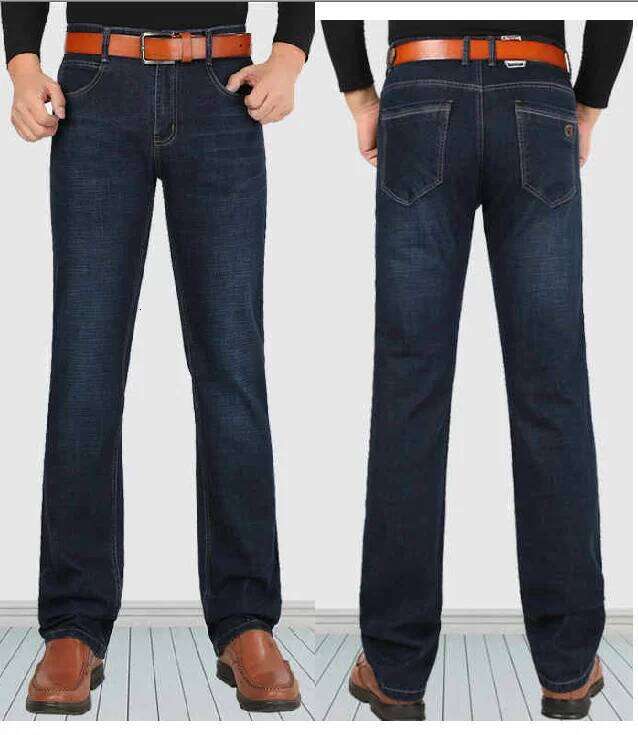 Summer Thin Stretch Jeans Men,Extra Long 120 cm Denim Trousers Lengthen ,Fit For Tall 180cm-210cm Men