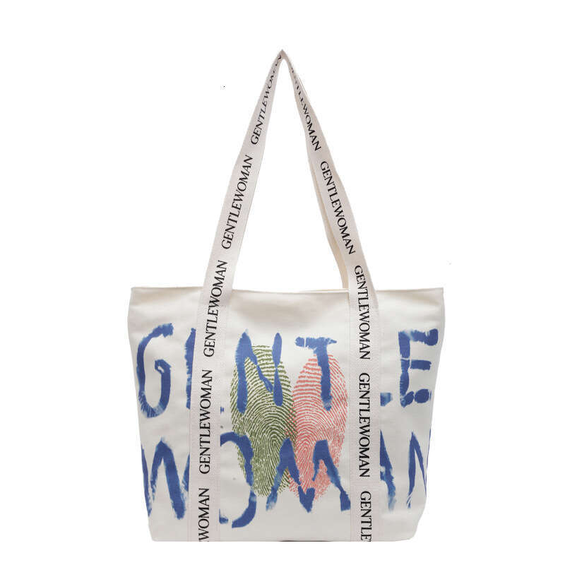 Fashion Letter Handbag for Women Trendy Personality Versatile Student Shoulder Korean Style Ins Large Capacity Tote Bag