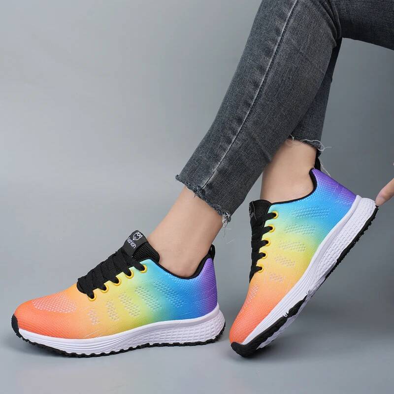 ddmyoutdoor Women Summer Breathable Mesh Sneakers Running Sports Shoes Casual Plus Size Comfortable Walking Female Vulcanize Shoe Outdoor Outdoor Shoe