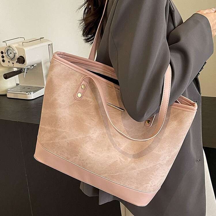 High-End for Women 2024 New Fashion Tote Large Capacity Commuter Versatile Handbag Shoulder Bag