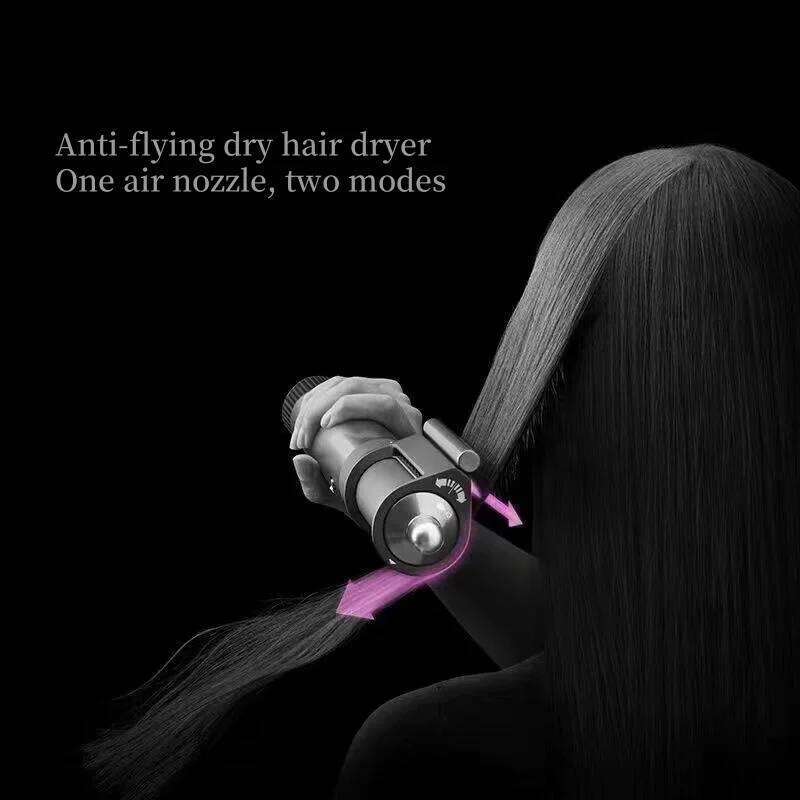 6 In1 Multi Iron Professional Straightener Curling Barrel Brush Dryer Salon Hair Styler Tool