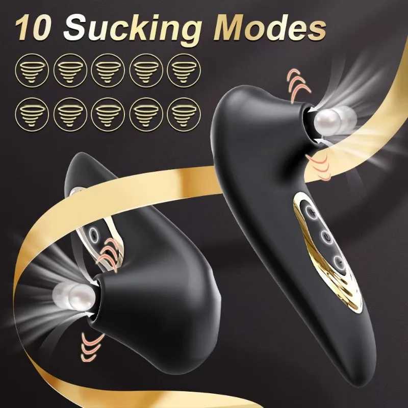 Clitoral Suction Cup Vibrator Nipple G-spot Stimulator Clitoral Erotic Stinger Massager Female Masturbator Adult Products XJ250607