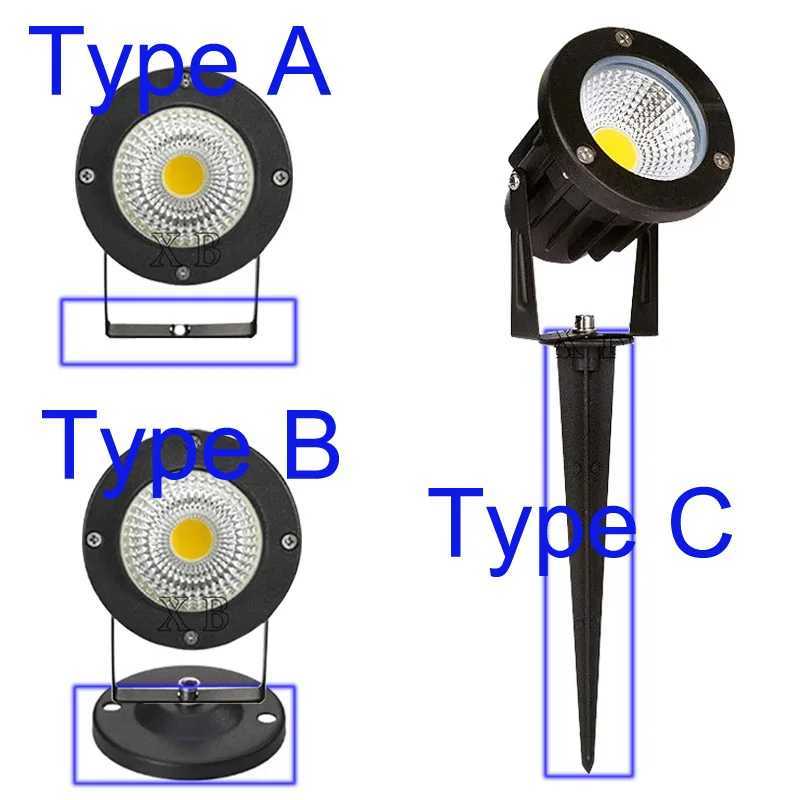 AC85-265V IP65 Outdoor Garden LED Landscape Light AC110V220V 5W10W COB DC12V LED Lawn Spike Pin Light Pond Path Spot Light Lamp W250607