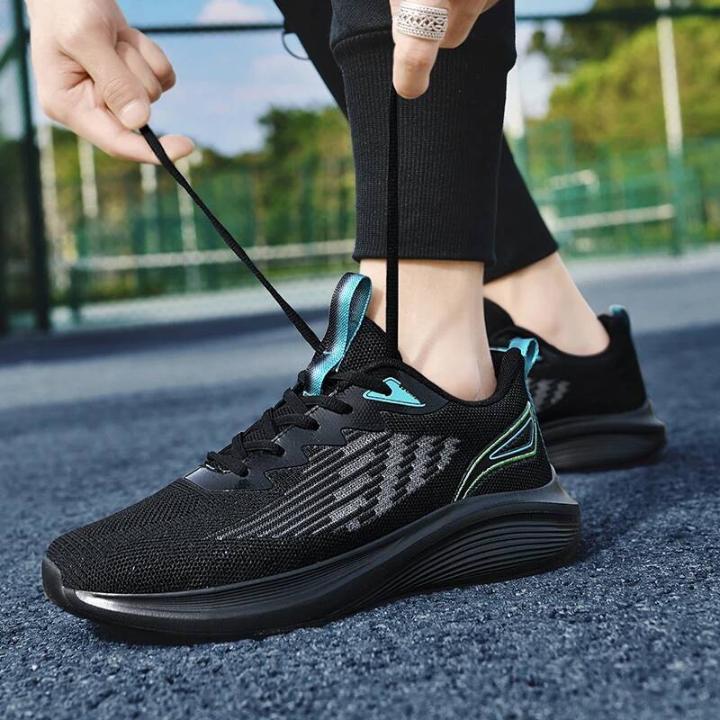 Ddmyoutdoor For Men New Thick Soled Fashion Mesh Running Breathable Casual Large Size Sneakers Shoes Zapatillas Outdoor Shoes