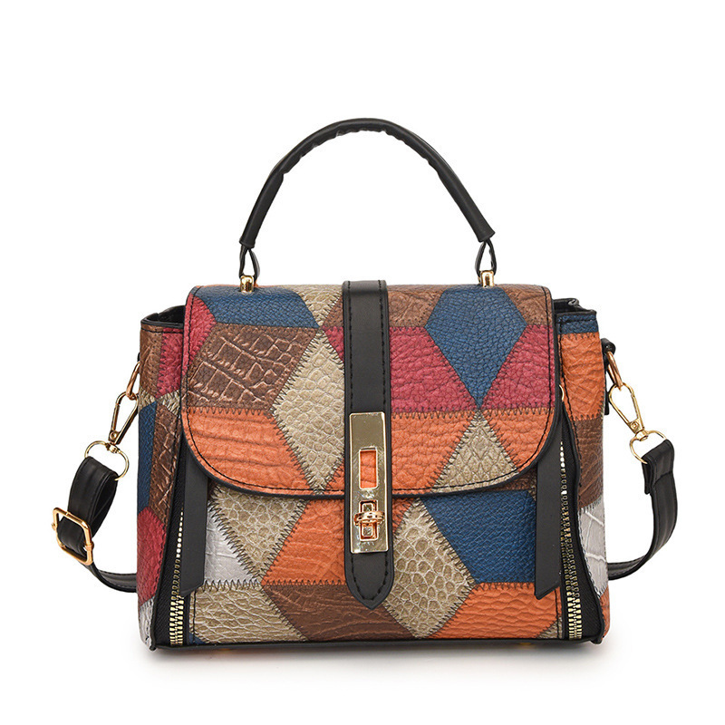 Top quality brand high-quality new free designer bag crossover soft leather retro 3D grid shoulder crossbody bag commuting handbag new free designer b