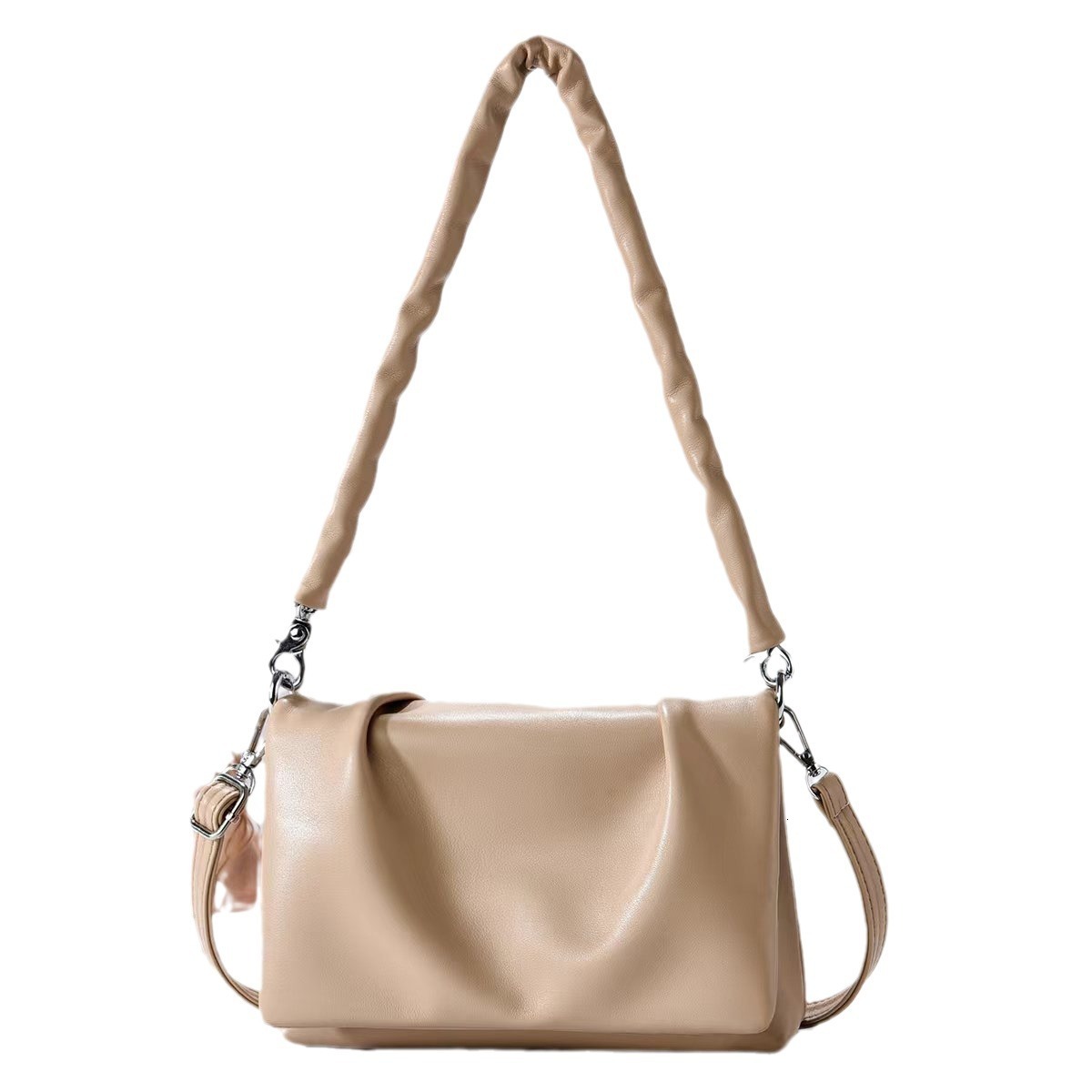 High Quality New Style Premium Underarm Bag Soft Leather Shoulder Bag Simple Versatile Travel High-end Sense Women's Bag Fashion Bags New Free De