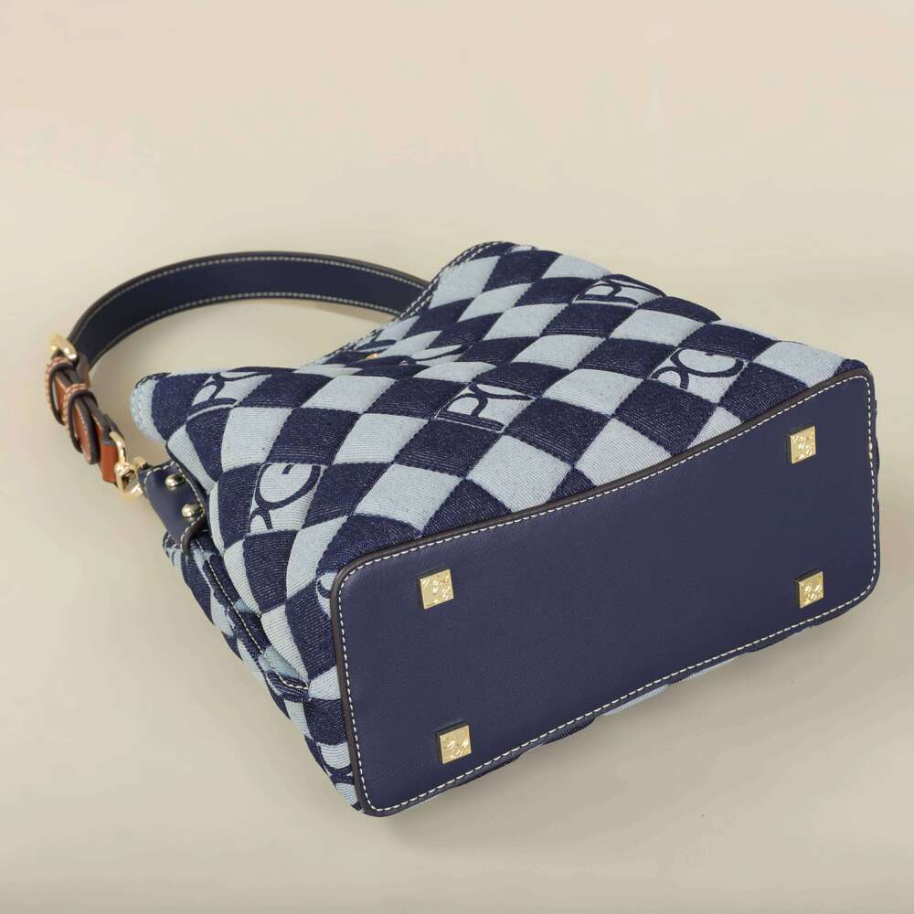 PG Color Classic Retro Handbag Simple Fashion Women's Shoulder Bag Large Capacity Exquisite Workmanship