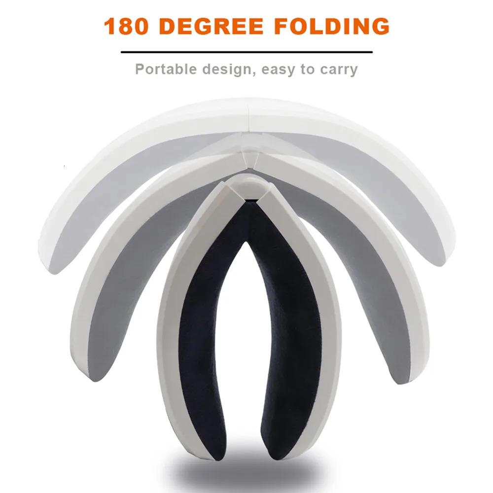 Electric Eye Massager Compress Vibration Massage Bluetooth Music Relief Stress Fatigue Relax Foldable Eye Care Smart Glasses 250603