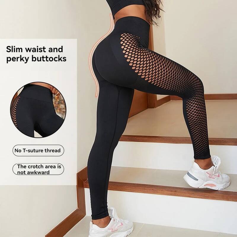 2025 Summer Hot Solid Color Sexy Yoga Pants Gym High Waist Push Up Fiess Female Leggings Women Trousers Sports Tights