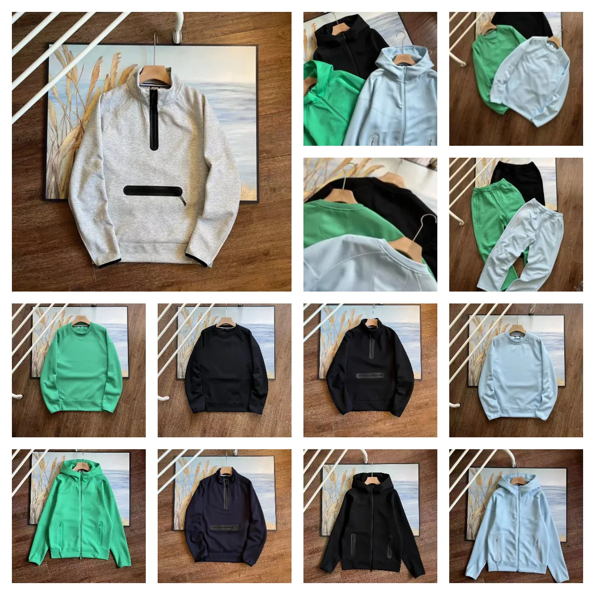 Fashion Designer jogger suit hoodie thick tech fleece high quality mens womens tracksuits tech sports pants hoodies jackets cotton trousers men tracksuit bottoms