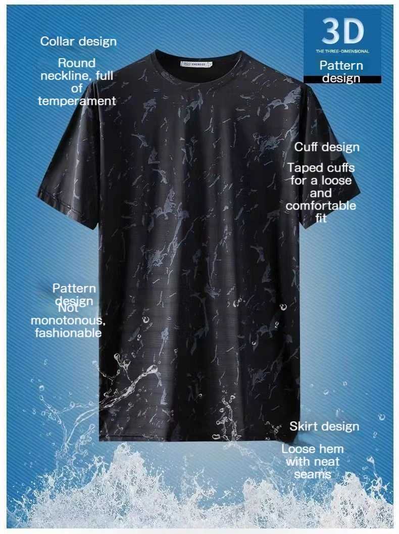 Quick Drying Breathable Short Clothes Set Men Summer Clothes SHORT SLEEV SET Mens Clothing Set New Men Sets W250609