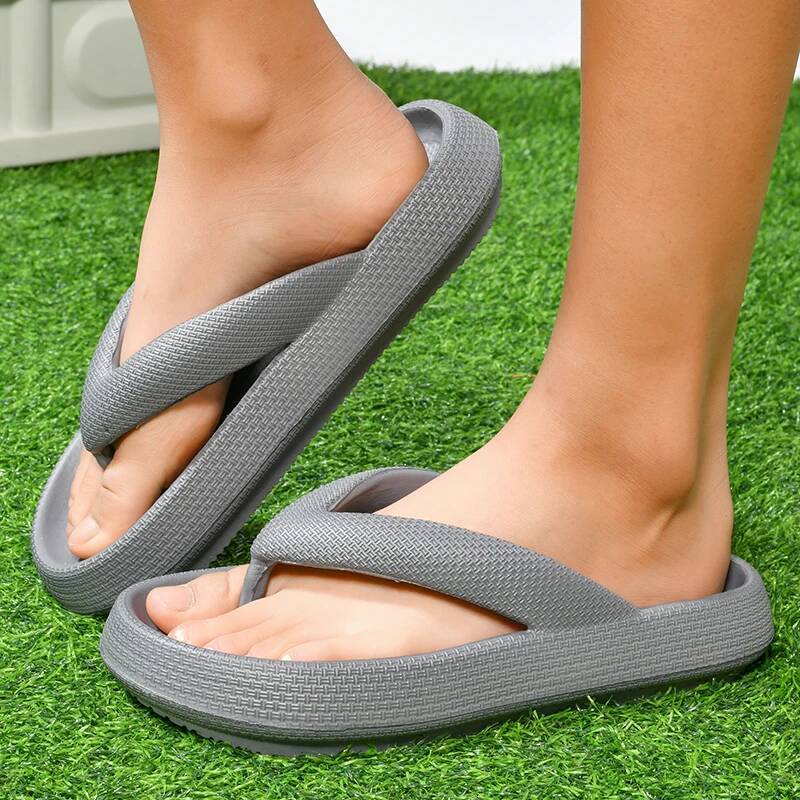 Ddmyoutdoor MAEDEF Thick Sole EVA Flip Flops Summer Shoes Couple Slippers Big Size Outdoor Beach Sandals For Men outdoor shoes