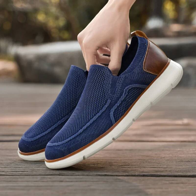 Ddmyoutdoor YRZL Plus Size Sneakers New Classic Breathable Mesh Running Fashion Athletic Soft Non Slip Walking Shoes For Men Outdoor Shoes