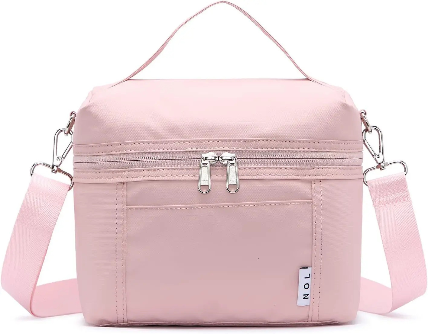 Insulated Lunch Box Bag with Shoulder Strap Hand-Held Cooler Box Thickened Bento Bag Travel Picnic Camping Bag 250606