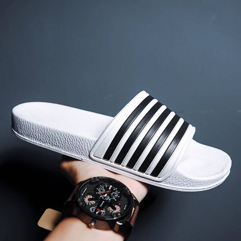 Ddmyoutdoor Mens Women Slides Summer Couples Beach Shoe Chunky Soft Mules Slide Flip Men Slippers Casual Clogs Big Size Shoes outdoor shoes