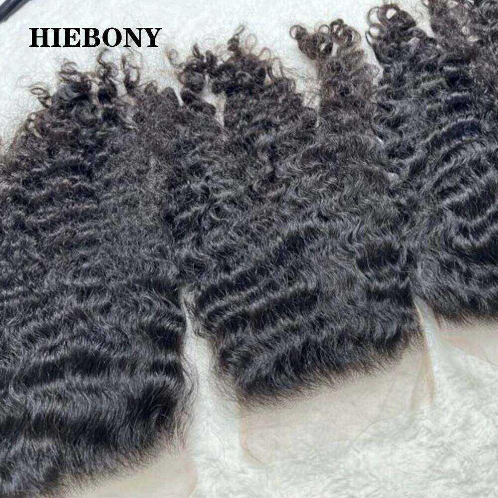 13x6 LACE Only SKINLIKE 4x4 5x5 6x6 Real Closure Burmese Curly 13x4 HD Lace Frontal Pre Plucked