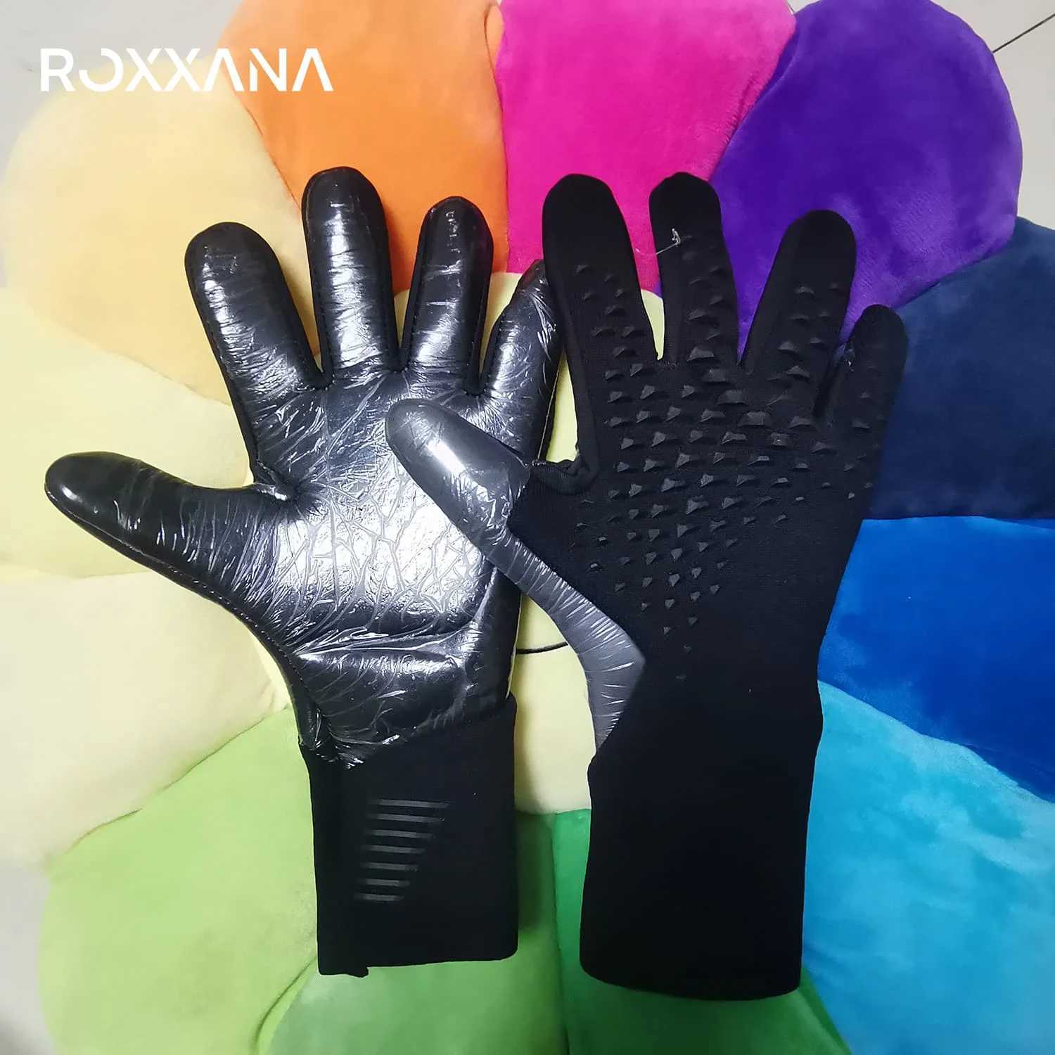 ROXXANA Goalkeeper Gloves Have Strong Grip Strength Anti-Slip Durability Breathability Suitable For Football Training Matches XJ250606