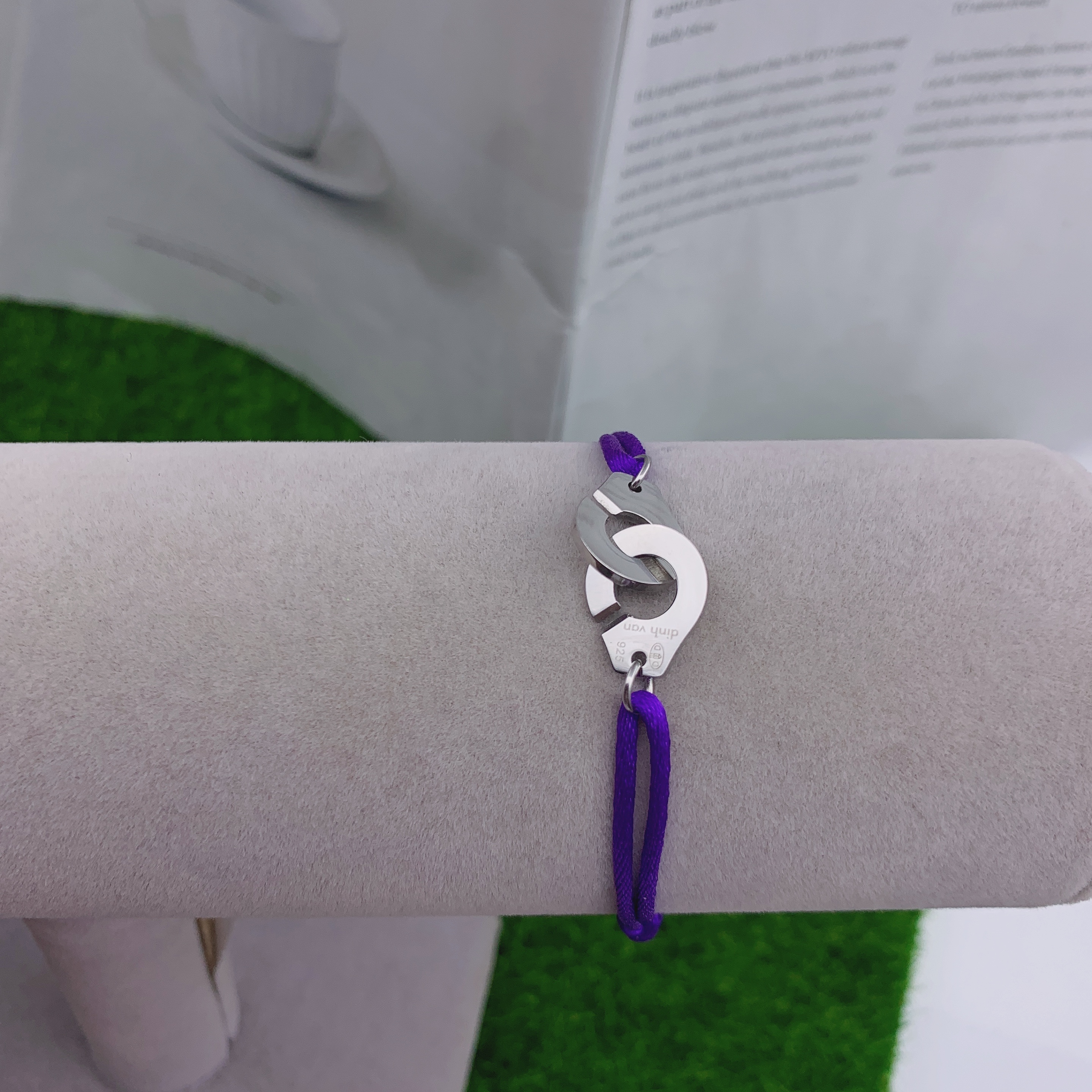 FewDook 2025 New High Quailty Hand-Woven Stainless Steel Handcuffs Bracelet Couple Rope Bracelet Multi-color titanium Ornament for Women
