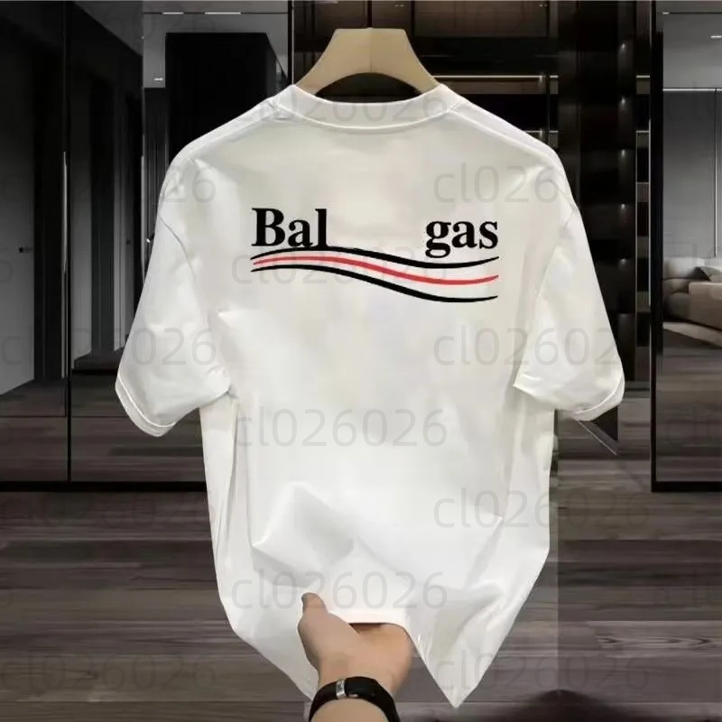mens designer t shirt womens t shirts Fashion tops shirt oversized black T-shirt men women clothes tees Classic Letter Print trend loose cotton streetwear T-shirt
