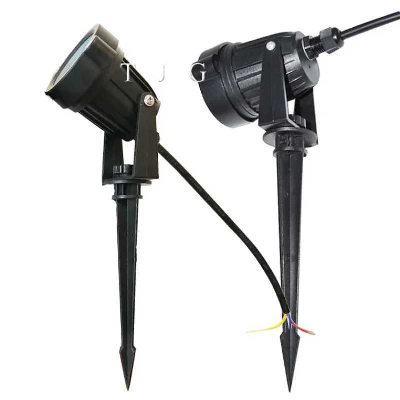 3W 5W 10W LED COB Garden Lawn Lamp Outdoor LED Light Waterproof Lighting LED Light Garden Path Spotlights AC110V 220V DC12V W250607