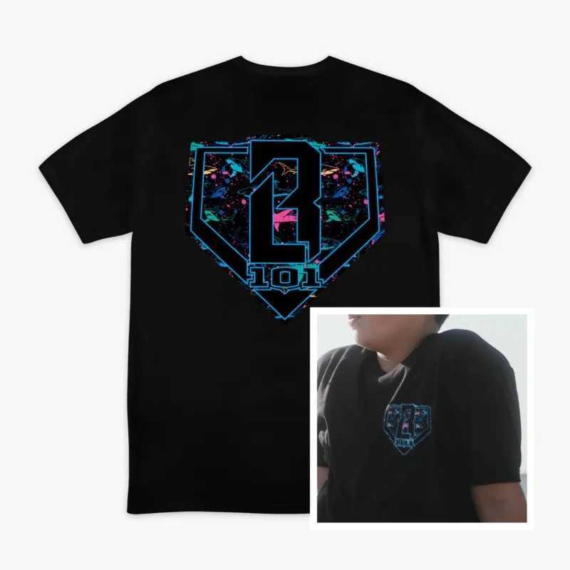 2025 New Summer Mens Cotton American Basketball 101 Ice T Shirt Fashion Comfortable Casual Sports T Shirt Baseball T X250607