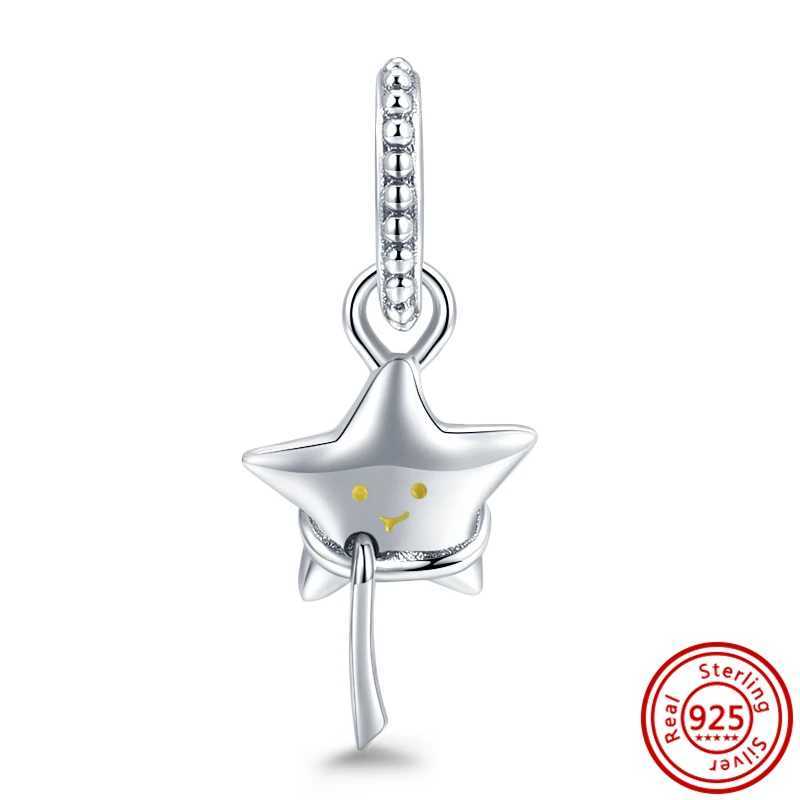 Free Shipping 925 Silver Clear Double Heart Dangle Passport Star Bike Charm Beads Fit Original Pantaro Bracelet Jewelry Diy GiftXJ250607