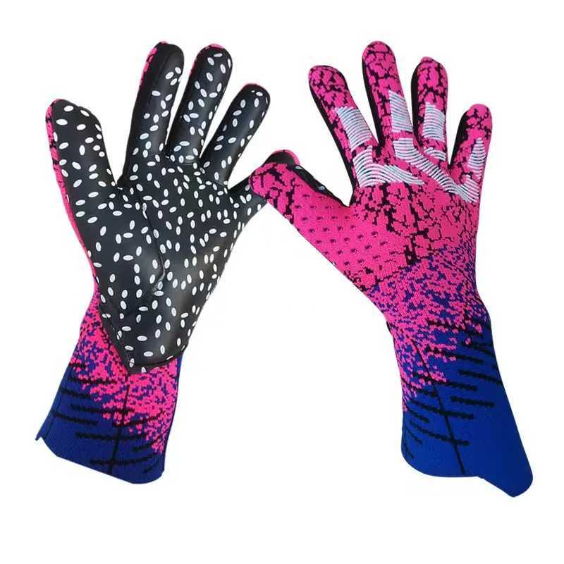 Oriental Deer Football Goalkeeper Gloves Thickened Soccer Goalie Gloves Football Suit For Adults Kids No Finger ProtectionXJ250606